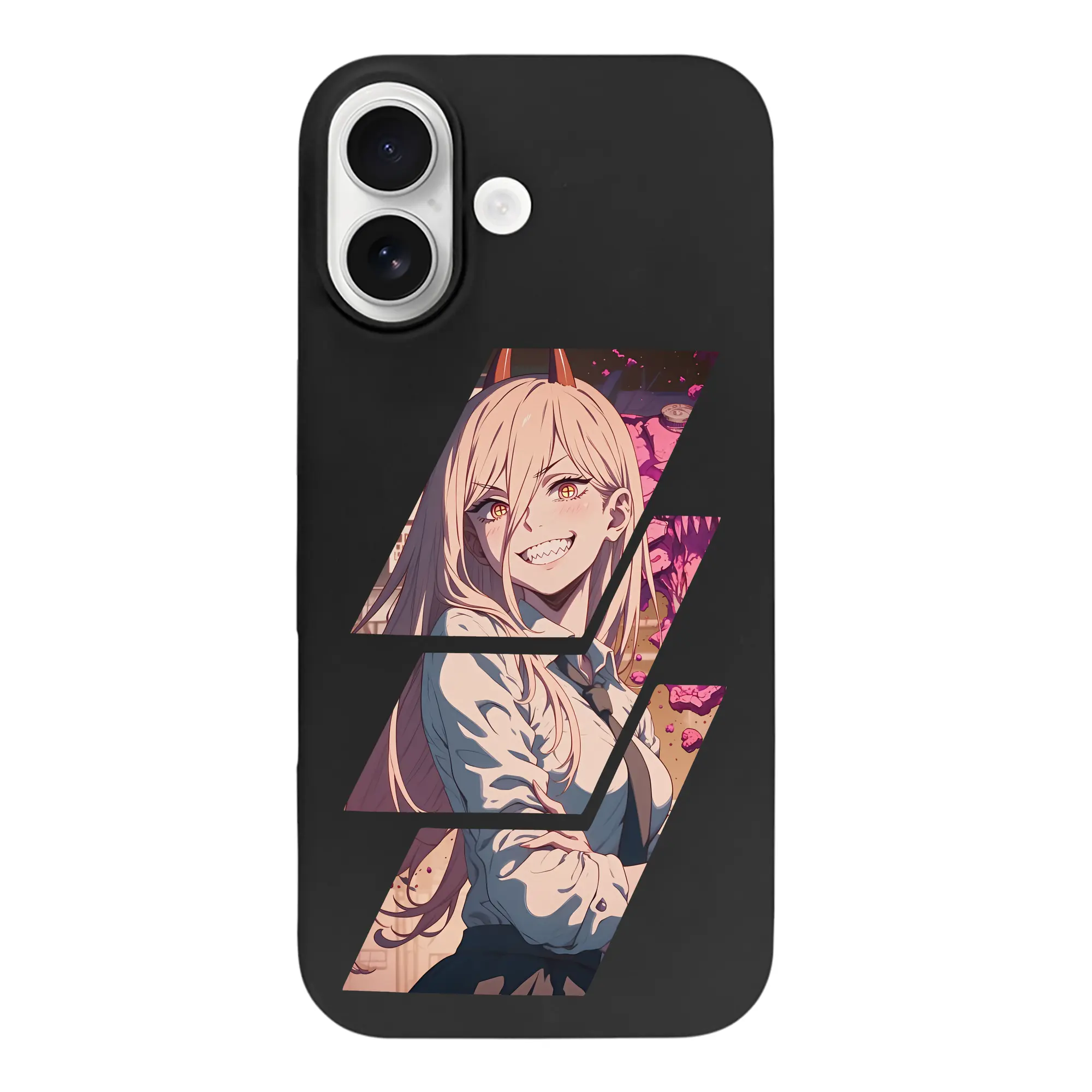 チェンソーマン グッズ,パワー - iPhone 17 シリーズ シリコンケース 薄型 耐衝撃 指紋防止 ソフトタッチカバー 精密フィット 傷防止 保護ケース iPhone 17/17 Air/17 Pro/17 Pro Max 対応